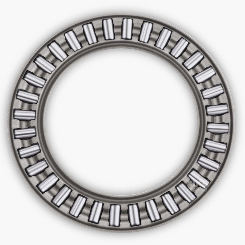 XIKE TC3244 Thrust Needle Roller Bearings with Washers 2"" Bore 2-3/4"" OD 5/64"" Width 3pcs - Image 3